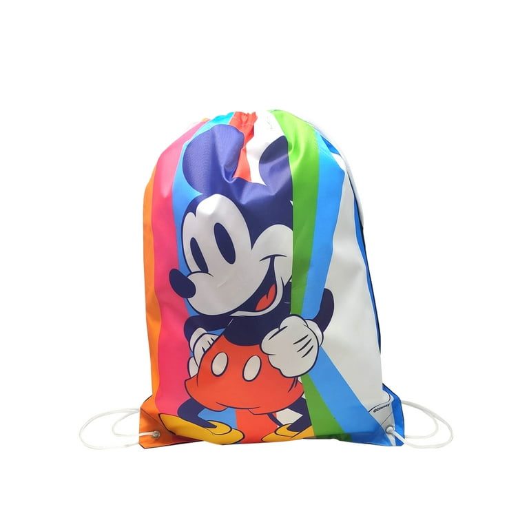 Mickey mouse drawstring bag hotsell