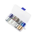 thumbnail image 2 of QTBIUQ Nail Star Sticker Boxed Transfer Sticker Colorful Laser, Paper, 2 of 2