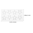 thumbnail image 2 of TEHAUX Star Shaped Silicone Mold White for Baking Chocolates and Cookies, 2 of 8