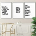 thumbnail image 2 of PixonSign Framed Wall Art Print Set Be Brave, Be You Word Art Inspirational Motivation Typography Modern Art Chic Expressive Cool Black and White for Living Room, Bedroom, Office - 24"x36"x3 White, 2 of 5