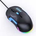 thumbnail image 1 of Souris de Jeu Filaire Macro Programmable 13 Effets RVB 12800 DPI Ordinateur Portable Gaming, 1 of 7