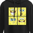 thumbnail image 3 of SpongeBob SquarePants - Spongebob Face - Juniors Cropped Pullover Hoodie, 3 of 6
