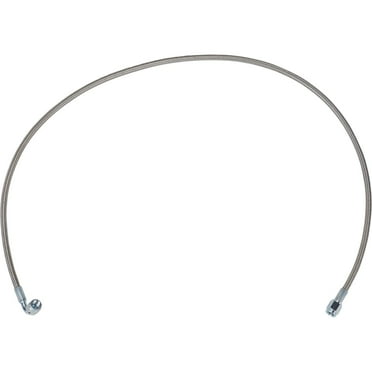 Stainless 36 Inch Brake Line with 90 Degree AN 4 End