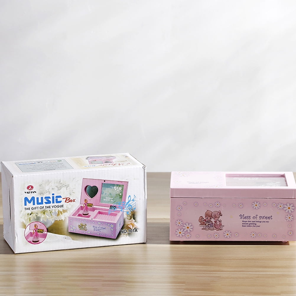 Retro Carriage Trinket Box - Hand-Painted Pink Enamel, Hollow Out Design, Small Jewelry Box Gift