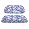 thumbnail image 2 of Pzuqiu Dinosaur Silhouette Camo Golf Cart Seat Cover Set - 2-Piece Stretchable Washable Protector | Fits EZGO, Club Car & Yamaha | Fun Golf Cart Accessory, 2 of 10