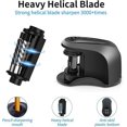 thumbnail image 3 of Electric Pencil Sharpener With Auto Stop For 6-11mm Pencils, Quick Sharpening Pencil Sharpener With Non-Slip Pads For Home, Battery Operated Heavy, 3 of 5