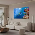 thumbnail image 3 of Aquarium Tropical Fish Theme Canvas Poster Bedroom Decor Sports Landscape Office Room Decor Gift,Frame-style,16x24inch(40x60cm), 3 of 8