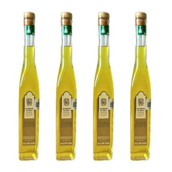 Pack de 4 Aguardiente Condes de Albarei Orujo de Hierbas 500 ml
