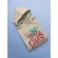 thumbnail image 3 of Hand Drawn Graffiti Hoodie Women -Image by Shutterstock, Female x-Large, 3 of 4