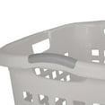 thumbnail image 7 of Sterilite Ultra Easy Carry Laundry Basket, 2.1 Bushel Plastic Hamper, Grey Pumice, 4 Pack, 7 of 7