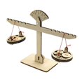 thumbnail image 3 of kurtrusly DIY Balance Scale Assemble Cognitive Toys Math Teaching StyleC 9x23cm, 3 of 9