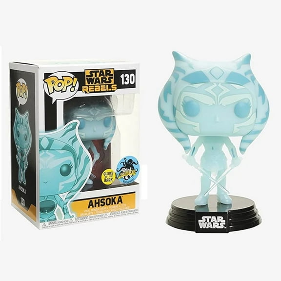 POP! Ahsoka Tano #130 LA Comic Con Glow-in-the-Dark Vinyl Collectible Figures