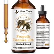 Bee Propolis Liquid Extract 20% – 3 Pack (3×2 fl oz) Alcohol-Based Tincture
