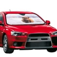 thumbnail image 2 of Disketp Windshield Sun Shade, Car Sun Shade For Front Window Highland Cow Sunshades Sun Visor Protector Blocks Uv Rays Foldable, 2 of 9