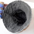 thumbnail image 2 of CoCopeaunts Cotton Men Bucket Hat Unisex Fashion Damaged Frayed Brim Hip Hop Men Fisherman Hat Foldable Women Bucket Cap, 2 of 8