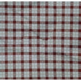 thumbnail image 4 of oneOone Organic Cotton Poplin Twill Fabric Gingham Check Print Fabric By The Yard 42 Inch Wide, 4 of 4