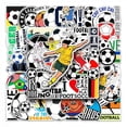 thumbnail image 1 of 50 pcs Football Stickers for Boys, 2022 Soccer Sticker, Waterproof Vinyl Decal for Water Bottles, Car, Laptop, 1 of 5