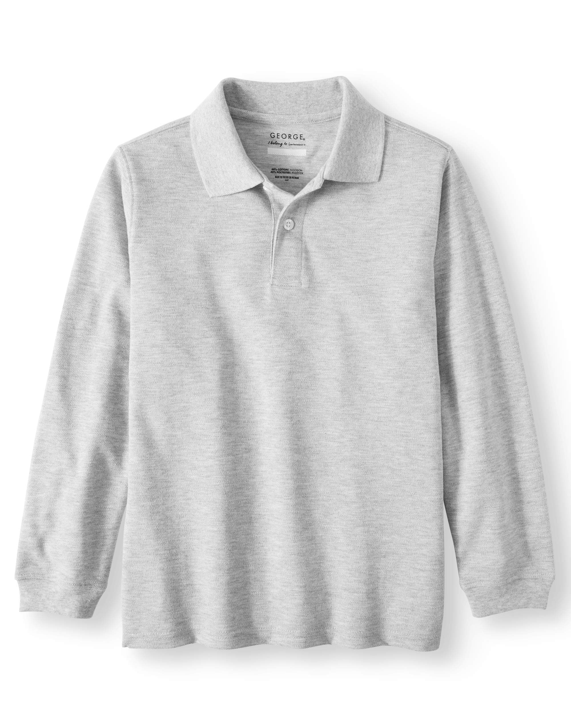 George Boys' School Uniforms, Long Sleev - Walmart.com
