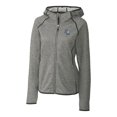 thumbnail image 2 of Women's Cutter & Buck  Heather Gray San Antonio Missions Mainsail Sweater Knit Raglan Full-Zip Hoodie, 2 of 3