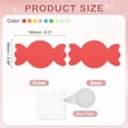 thumbnail image 2 of 36 Pcs Recortes de Papel de Caramelo Coloridos, Decoraciones para Tablones de Anuncios, 2 of 7