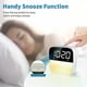 thumbnail image 2 of 1pc LED Digital Simple Alarm Clock With Small Night Lights, For Home Room Living Room Office Decor, Mother's Day Spring Season Gift, 2 of 5