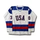 thumbnail image 2 of Camiseta de hockey sobre hielo cosida en azul y blanco del equipo de EE. UU. Miracle On Ice de 1980 con los números 30 de Jim Craig y 17 de Jack O'Callahan y 21 de Mike Eruzione, 2 of 5