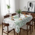 thumbnail image 6 of Sage Green Crab Coastal Table Cloth Waterproof Tablecloths, Summer Coral Nautical Tablecloth Dining Table Cover for Kitchen Party Tabletop Outdoor, Rectangle Tablecloth 60x84 Inch, 6 of 9