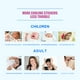 thumbnail image 3 of Parche Enfriamiento Amigable para La Piel Fiebre Adulta para Bebés Con Dolor Cabeza, 3 of 9