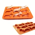 thumbnail image 3 of 3D Dachshund Chocolate Cake Mold - Perfect for Beer Ice Cubes, Party DIY Fudge, Baking and Cooking Decoration (green), 3 of 6