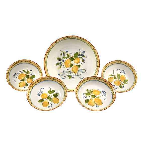 Certified International Italia 5pc Pasta Set,