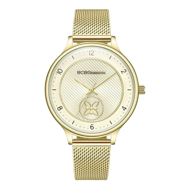 Reloj para Dama BCBG Max Azria Extensible de Acero Dorado