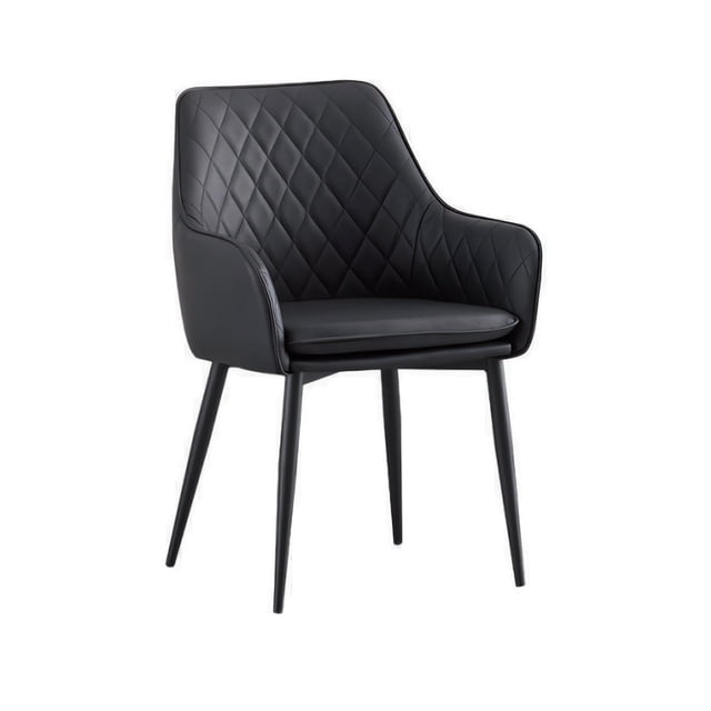 Silla de Comedor Kessa Muebles Dius Negro 44 x 84 x 52 cm