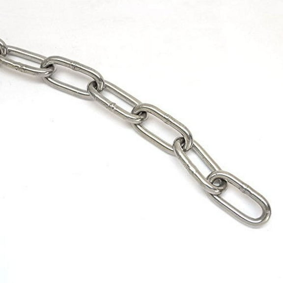 10 Feet 316 Stainless Steel 1/8 Inch Marine Proof Coil Chain