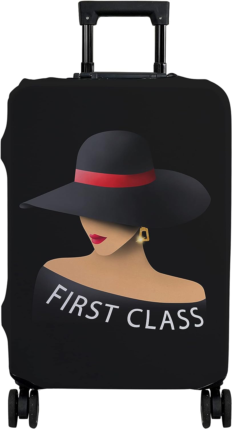 Luggage Cover Approved Cute Travel Suitcase Protector Fashion Queen