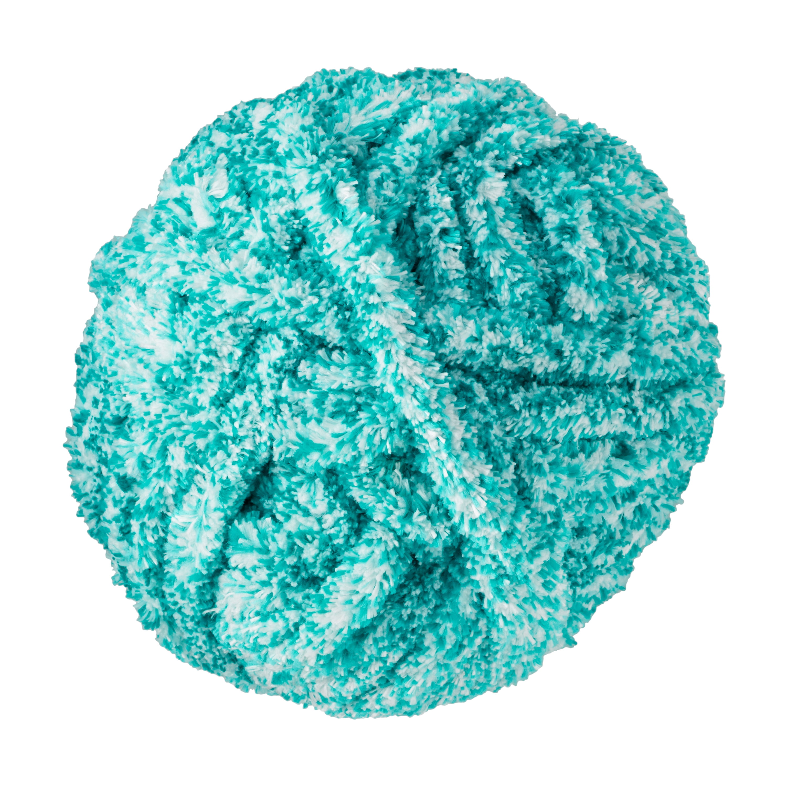 The Pioneer Woman Heathered Velvet Yarn, 77.6 yd, Teal, 100% Polyester, Super Bulky