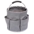 thumbnail image 2 of Foldable Multi-Pocket Storage Bag, Large Capacity Tool Bag,for Crafts, Picnics Gray, 2 of 9