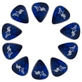 thumbnail image 2 of D'Luca Celluloid Standard Guitar Picks Blue Pearl 0.70mm Medium 10 Pack, 2 of 4