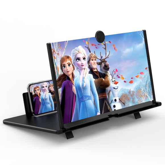 Ampliador de pantalla Firjuty 3D HD de 12 pulgadas para teléfono celular