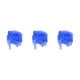 thumbnail image 4 of Minnieouse Bufandas cuadradas Pañuelo de gasa Adornos para el cabello Accesorios sedosos Accesorio de fiesta para representaciones teatrales Royalblue Type1 NO1 Minnieouse CBP321271, 4 of 6