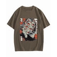 thumbnail image 3 of THOUSAND EYES GAZE Cotton casual T-shirt, 3 of 8