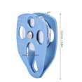 thumbnail image 3 of Polea de Alpinismo de Aleación de aluminio y Magnesio de 32 KN, Alta Resistencia y Peso Ligero para Escalada Protección de Ingeniería de Rescate Con Polea de Compatibilidad de, 3 of 7