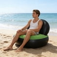 thumbnail image 6 of Lunxisen 1 Pcs Inflatable Sofa Portable Outdoor Recliner Camping Furniture Foldable Lazy Chair for Adults Indoor Lounge Comfort, 6 of 8