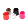thumbnail image 3 of 10 Pairs High heel Stopper Set Non-slip PVC Shoe Heel Protector Kit Shoe Accessories, Grey, XS, 3 of 9