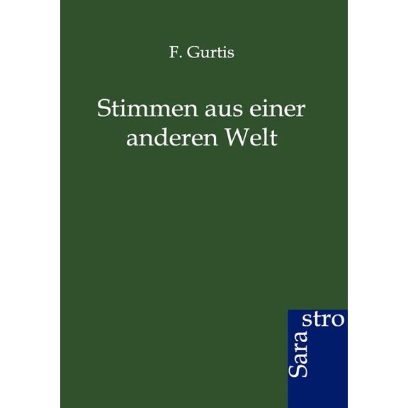 Stimmen Aus Einer Anderen Welt