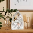 thumbnail image 4 of simhoa Advent Catholic Figurine Christmas Nativity Figurine for Desk Festivals Home, 4 of 8