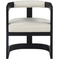 thumbnail image 4 of Meridian Furniture Manchester Cream Dining Chair, 4 of 8