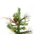 thumbnail image 2 of Vickerman Ashland 6 Foot Slim Pencil Artificial Christmas Tree with White Lights, 2 of 2