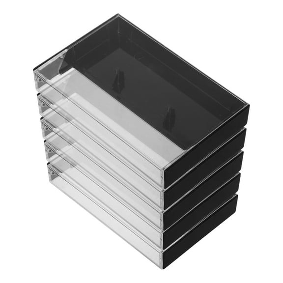 FOLOYORI Record Holder Audio Cassette Storage 6Pcs