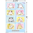thumbnail image 3 of Bananya - Grid Wall Poster with Push Pins, 22.375" x 34", 3 of 4