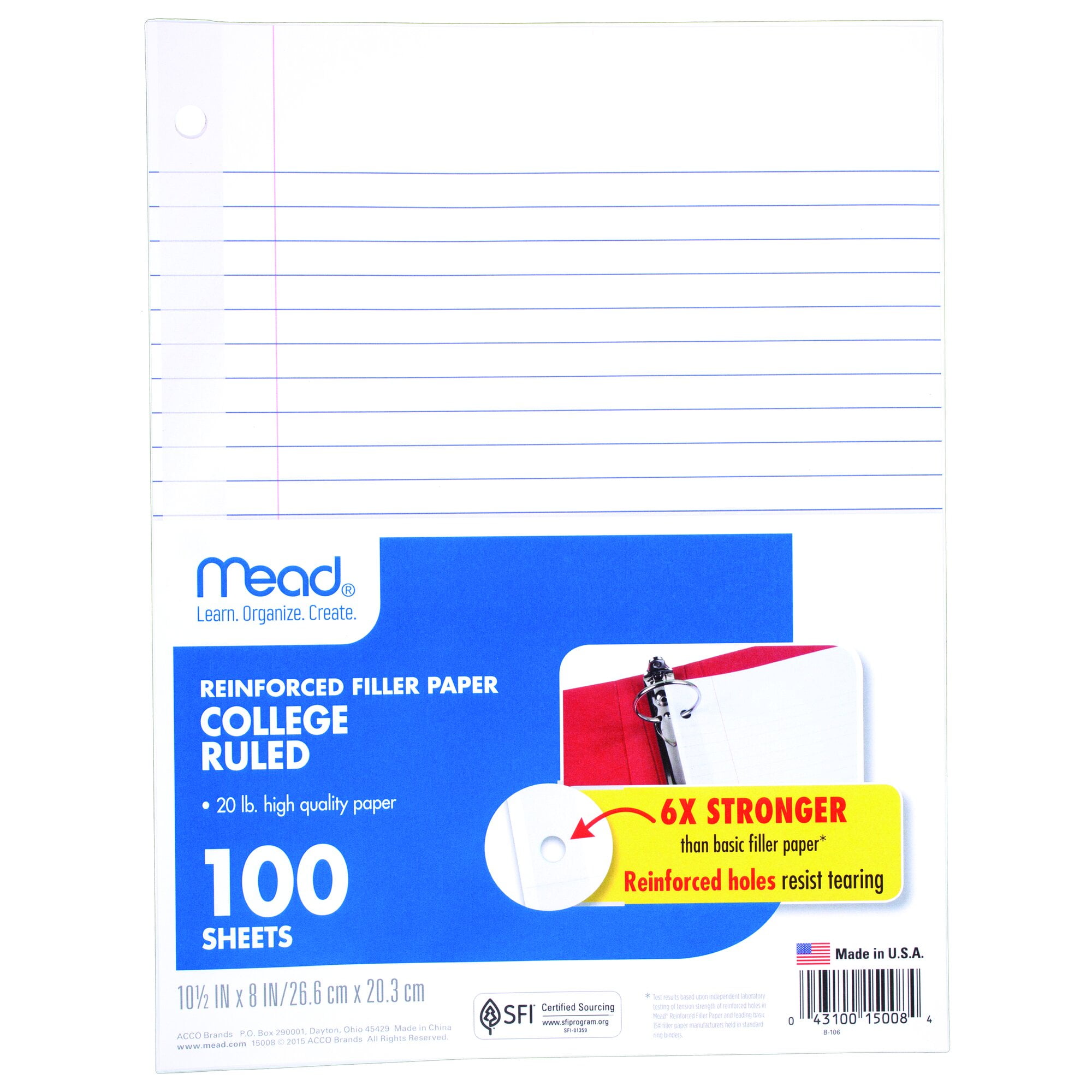 Details about   Office Depot Value College Ruled Notebook Filler Paper 150 Sheets 10.5" x 8" 